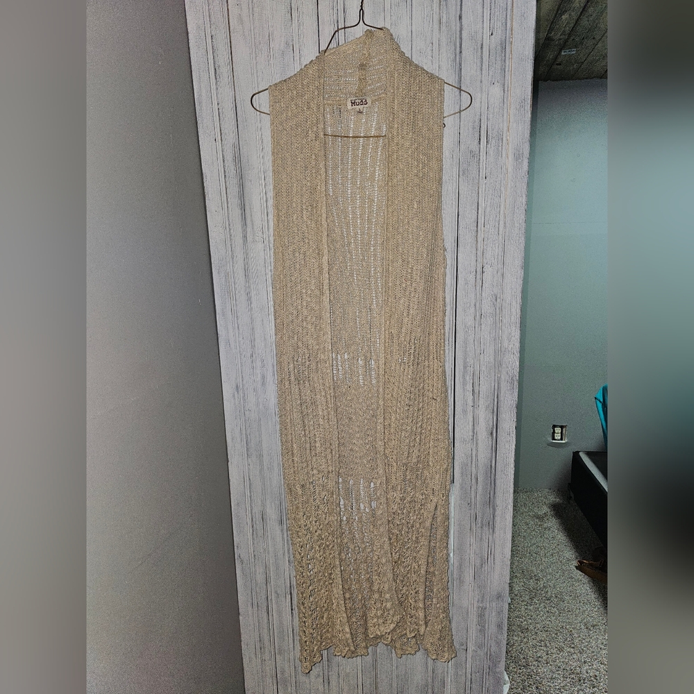 Mudd Cream Knit Vest